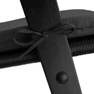 Rattan Stuhl Treviso schwarz