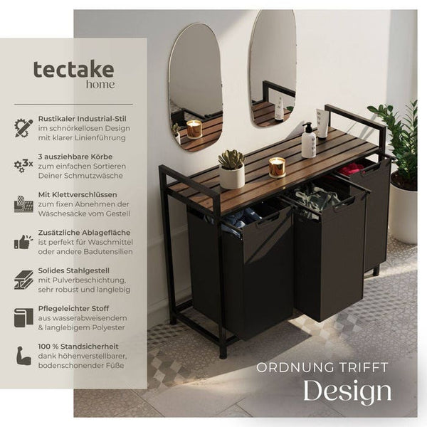 Contenitore per biancheria 34 x 93,5 x 72 cm