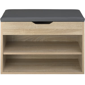 Jasmina shoe bench, wood decor
