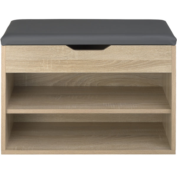 Jasmina shoe bench, wood decor