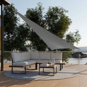 Polyethylen Sonnensegel, Variante 2, 400x400x400cm