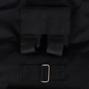 30 kg Trainingsweste Gewichtsweste Krafttraining Fitness Oxford Eisen Schwarz