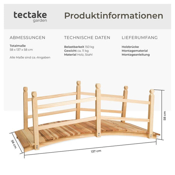 Gartenbrücke Cantara