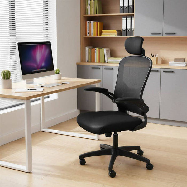 Bürostuhl Arges ergonomisch mit verstellbarer Kopfstütze