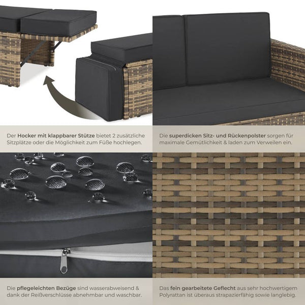 Rattan Lounge Korfu, natur