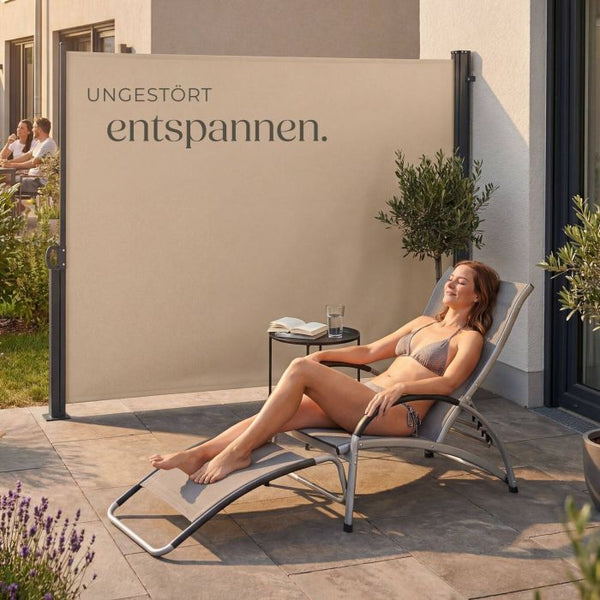 Seitenmarkise beige 300 x 160 cm