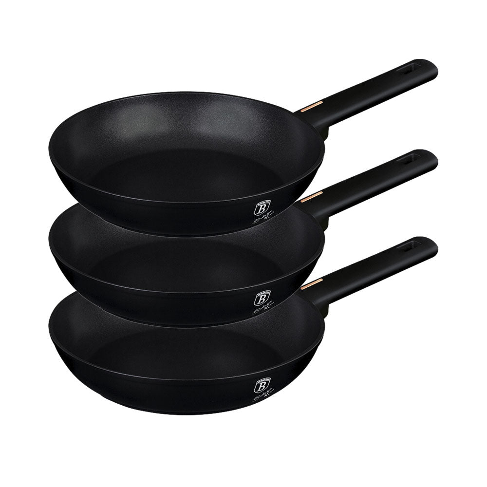 Berlinger Haus 3-teiliges Bratpfannen Set 20/24/28cm Monaco Collection