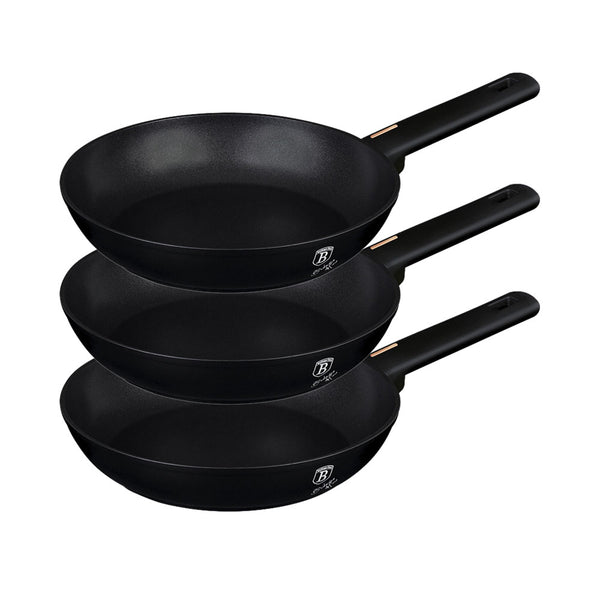 Berlinger Haus 3-teiliges Bratpfannen Set 20/24/28cm Monaco Collection