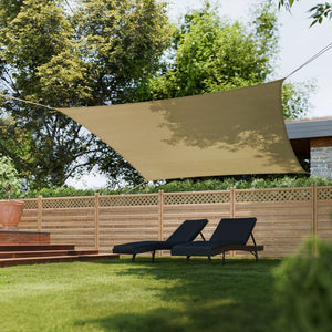 Polyethylen Sonnensegel, Variante 1, 360x360cm
