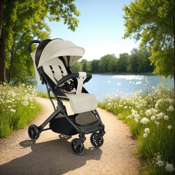 Buggy-Kinderwagen Finn grau/beige