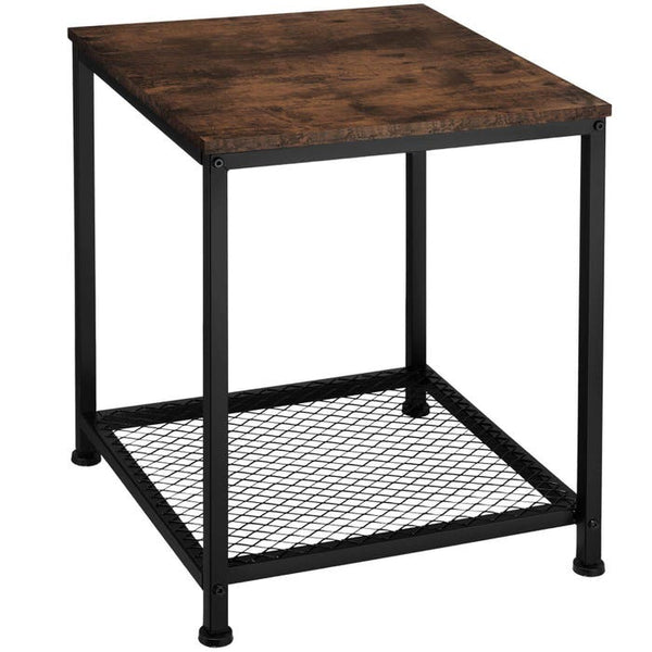 Beistelltisch Derby Industrial Holz dunkel, rustikal