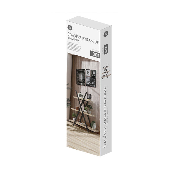 Urban Living Pyramidenregal mit 3 Tablaren