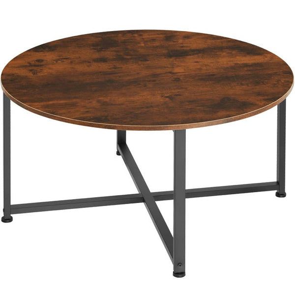 Couchtisch Aberdeen Industrial Holz dunkel, rustikal