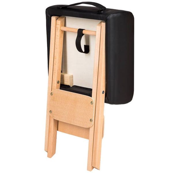 Hocker + 2 Lagerungsrollen schwarz