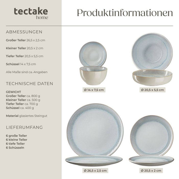 Tafelservice Mare Sand 24-tlg.