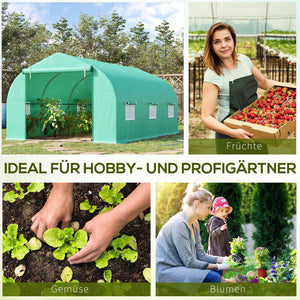 Folien Gewächshaus Foliengewächshaus Treibhaus Frühbeet