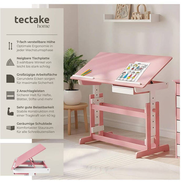 Schreibtisch pink