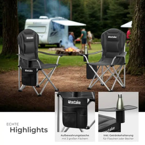 Gepolsterter Campingstuhl MTX