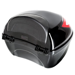 Motorradkoffer mit extragrossem Reflektor