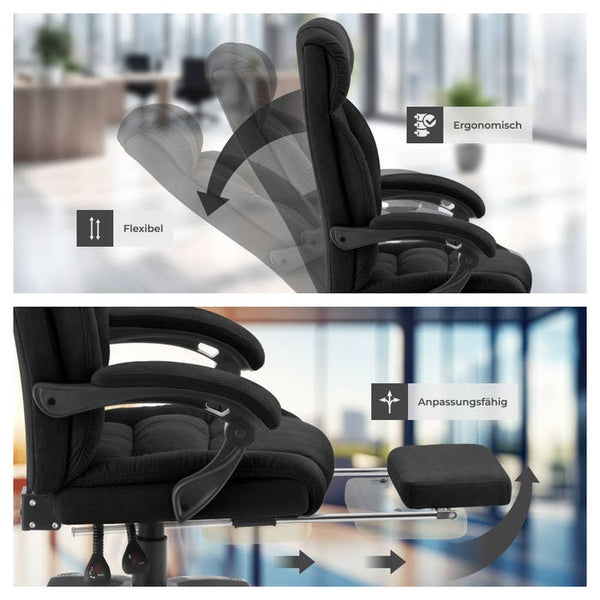 Jillien office chair, black 