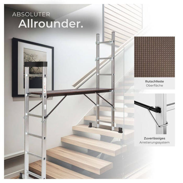 Scala multiuso, ponteggio a scala