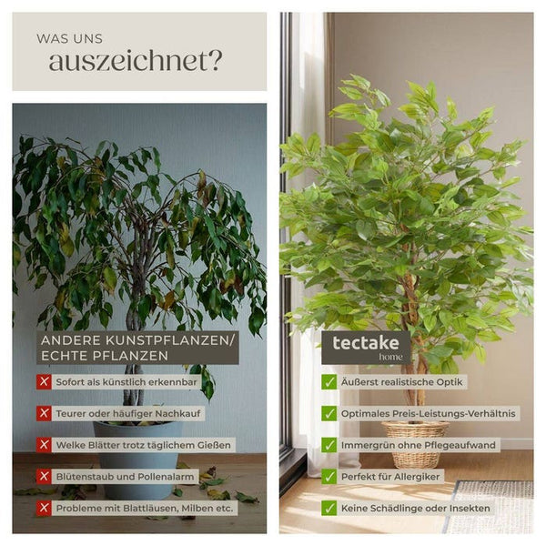 Ficus artificiel Fida 120 cm 