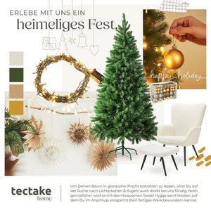 Weihnachtsbaum 180 cm ohne Lichterkette