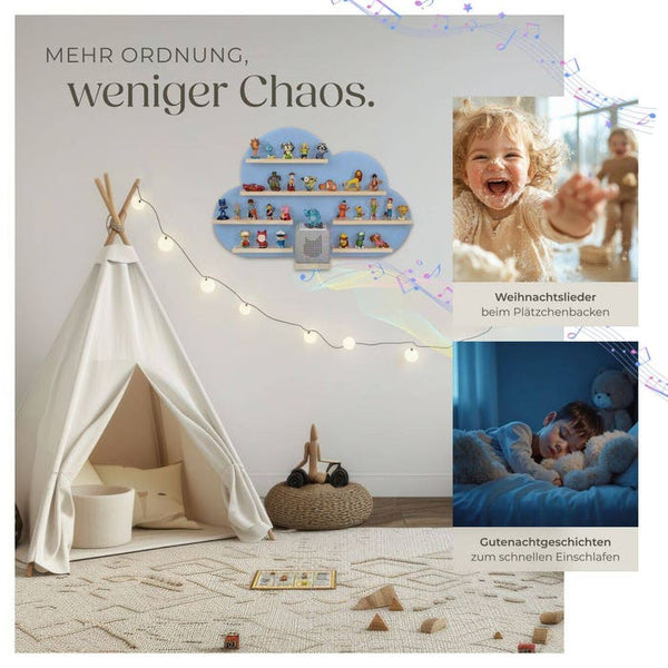 Wandregal MyLittleStory Cloud