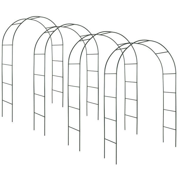4 archi di rose, 240 x 140 cm