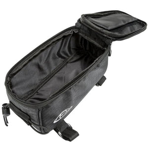 Fahrradtasche mit Rahmen-Befestigung für Smartphones schwarz 20 x 9,5 x 10 cm