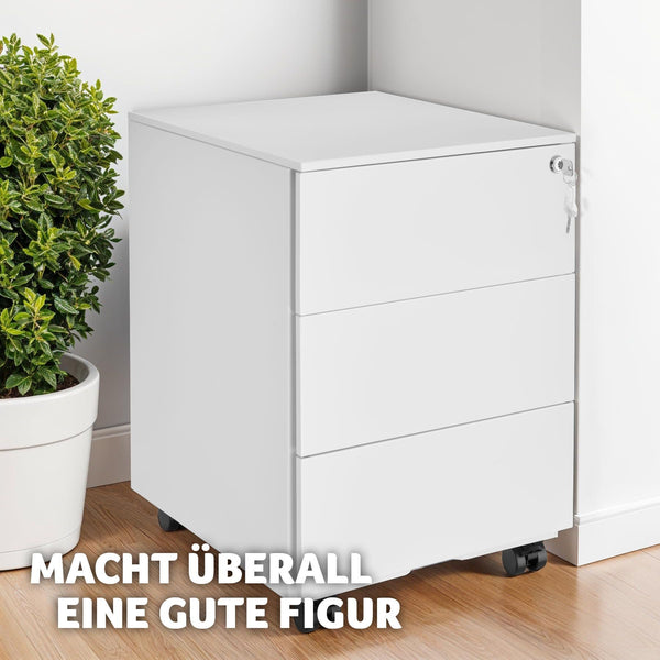 Aktenrollschrank Magna weiss
