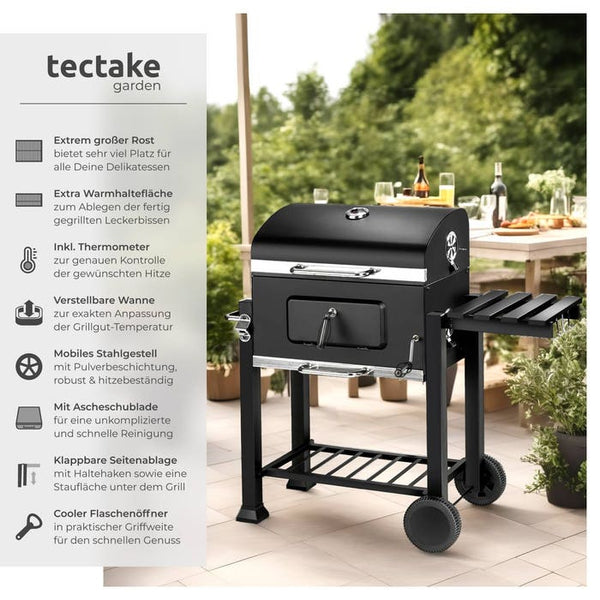 Holzkohlegrill höhenverstellbar