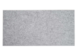 6er-Set schalldämmende Akustikplatten Wandpaneele 1qm hellgrau