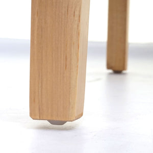 6er-Set Esszimmerstühle Kunstleder matt helle Beine grau