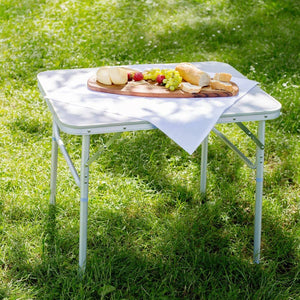 Camping Klapptisch aus Aluminium 75x55x60cm