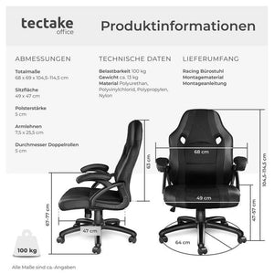 Benny office chair, black