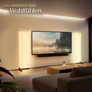 LED-Stehlampe Spectra 2er Set
