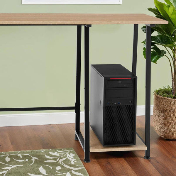 Schreibtisch Paisley Industrial Holz hell, Eiche Sonoma