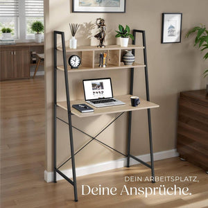 Schreibtisch Exeter Industrial Holz hell, Eiche Sonoma