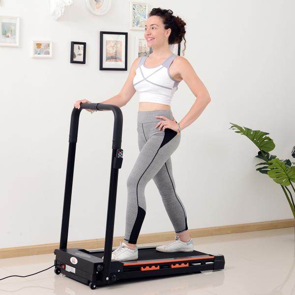 Elektrisch Laufband mit LCD Display Faltbares 1-6Km/h Stahl