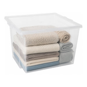 6x Aufbewahrungsbox 30L mit Deckel