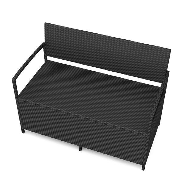 Truhenbank SUNNY schwarz