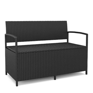 Truhenbank SUNNY schwarz