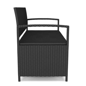 Truhenbank SUNNY schwarz