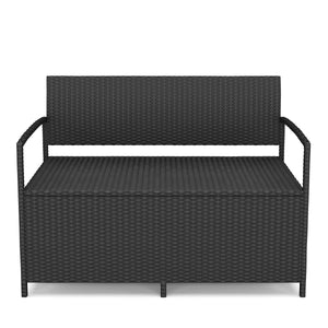 Truhenbank SUNNY schwarz