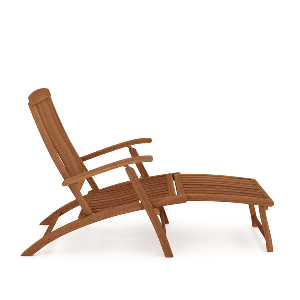 Liegestuhl Holz LAZIO klappbar