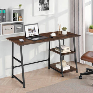 Schreibtisch Paisley 120x50x73,5cm Industrial dunkelbraun