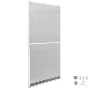 Fliegengitter mit Aluminiumrahmen weiss