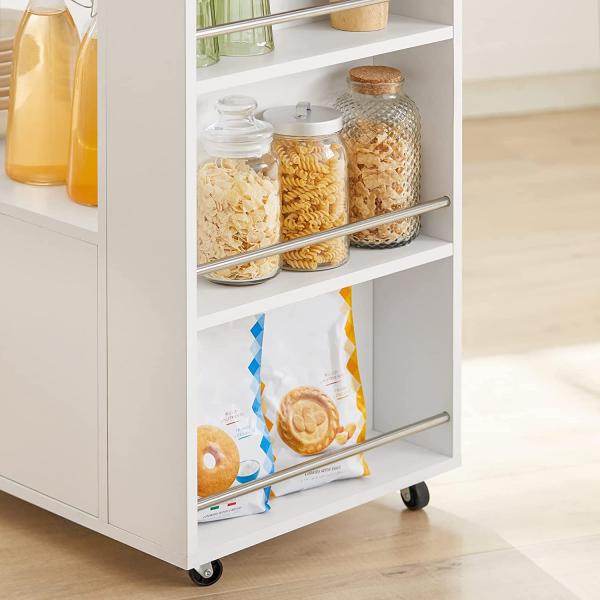 Küchenwagen | Sideboard | Servierwagen | Kücheninsel | Weiss