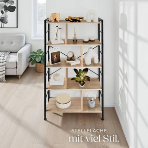 Regal Charleston Industrial Holz hell, Eiche Sonoma